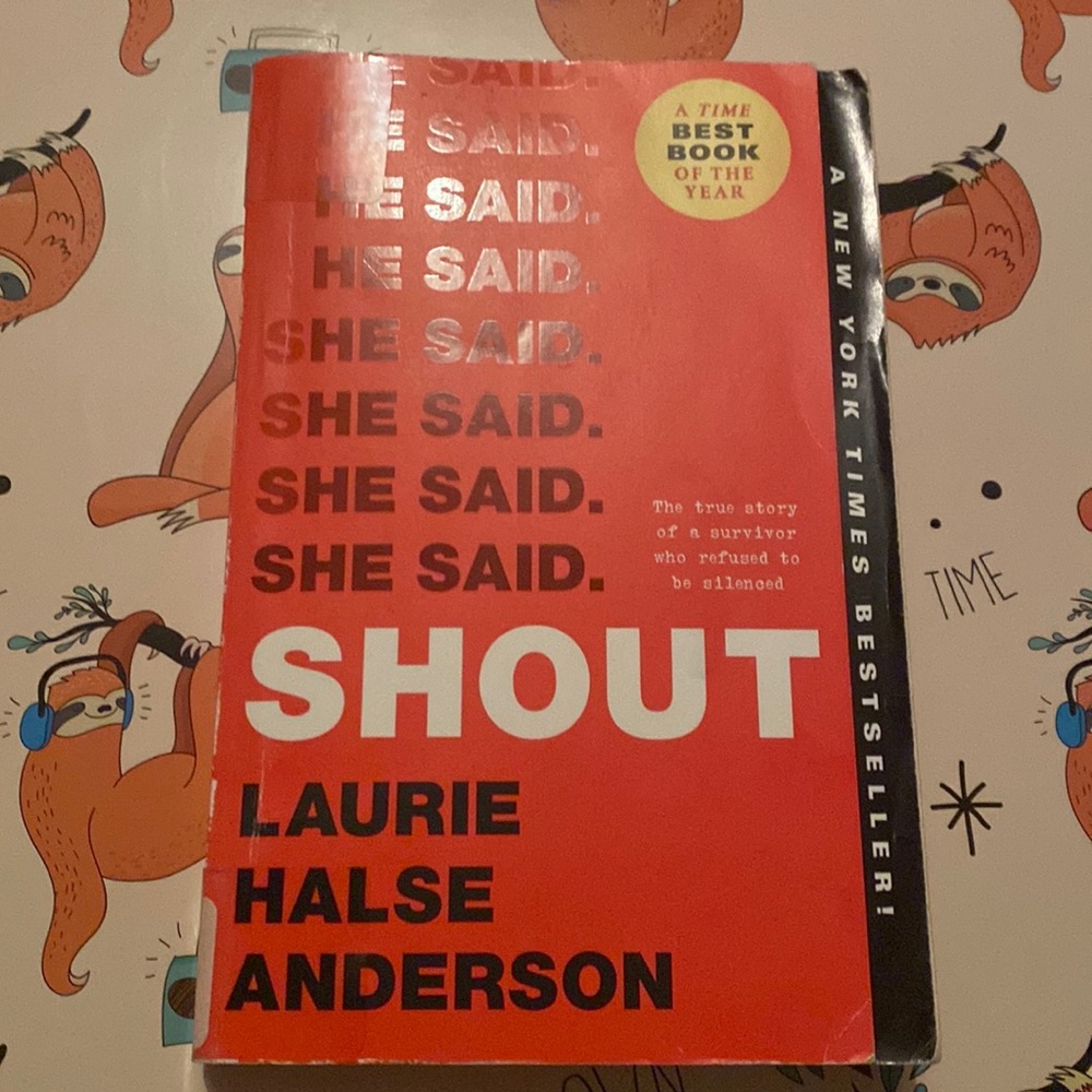 SHOUT By Laurie Halse Anderson